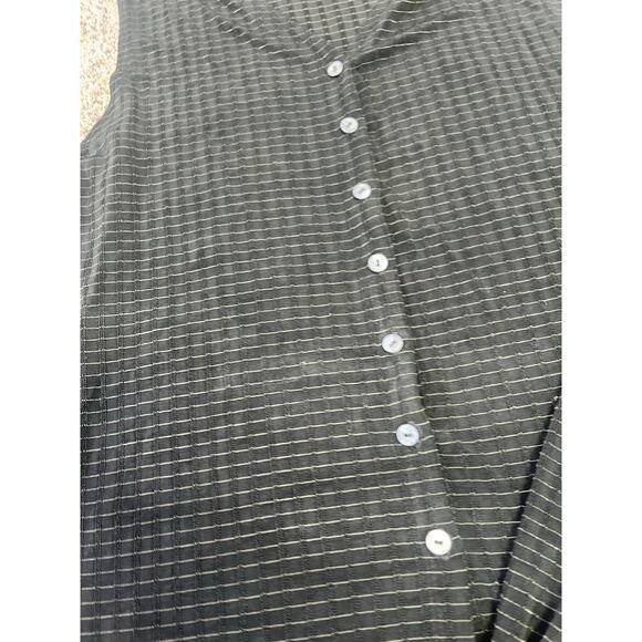 Chicos Travelers Set VINTAGE Size 3 (XL) Black Window Pane, 2 Piece Pull-On Pant - Picture 5 of 16